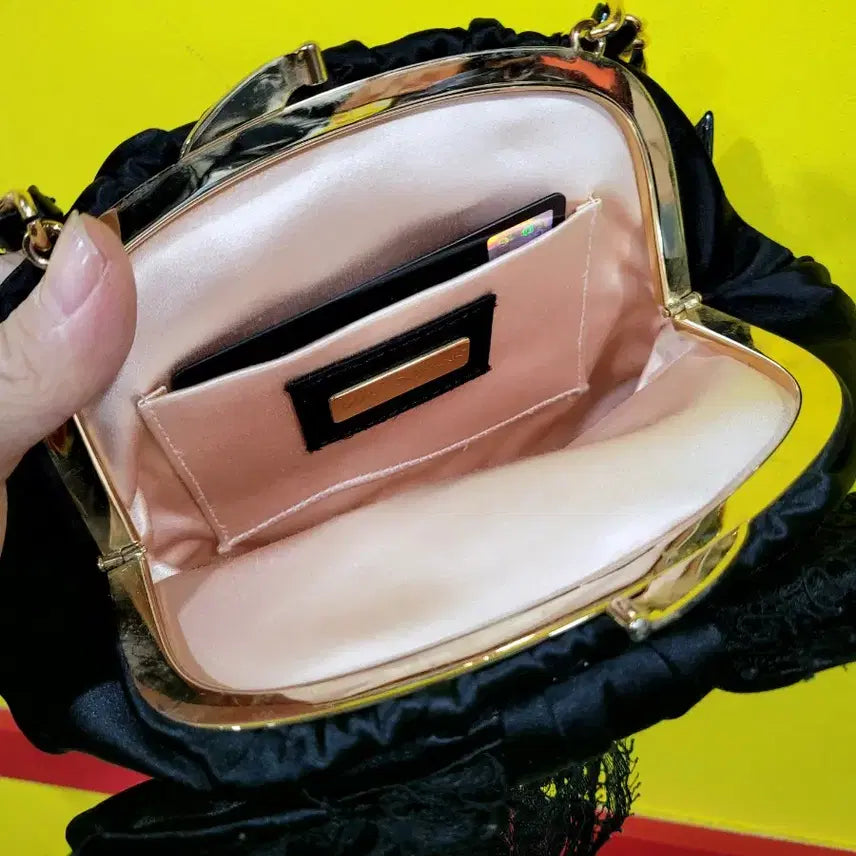 [BUNJANG] Dolce & Gabbana Lace Mini Tote Bag / 정품 돌체앤가바나 레이스 미니 토트백