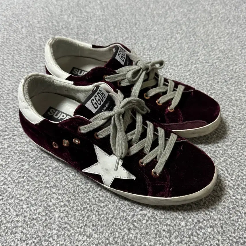[BUNJANG] Golden Goose Velvet Sneakers / 골든구스 벨벳 스니커즈 38 240-245