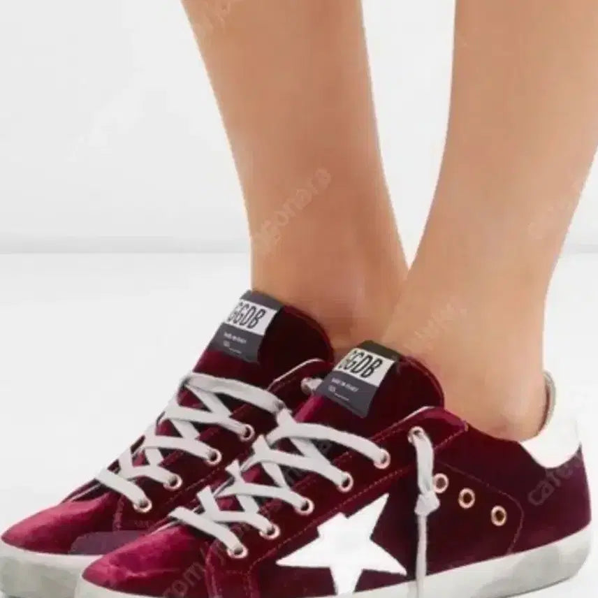[BUNJANG] Golden Goose Velvet Sneakers / 골든구스 벨벳 스니커즈 38 240-245