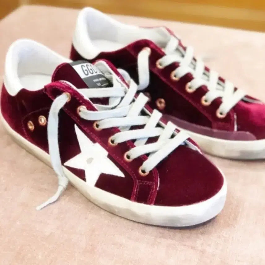 [BUNJANG] Golden Goose Velvet Sneakers / 골든구스 벨벳 스니커즈 38 240-245
