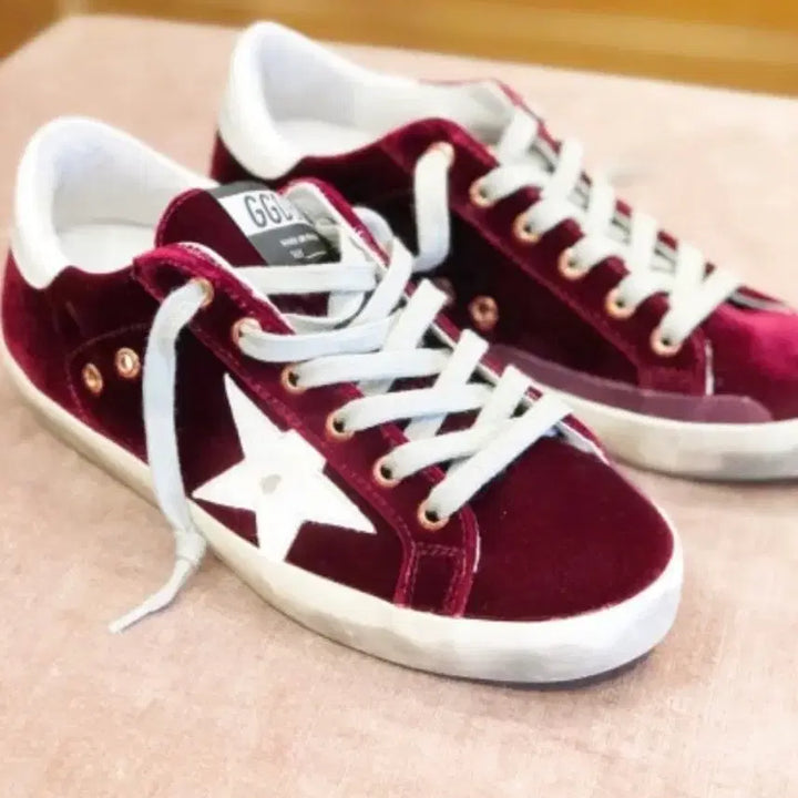 [BUNJANG] Golden Goose Velvet Sneakers / 골든구스 벨벳 스니커즈 38 240-245