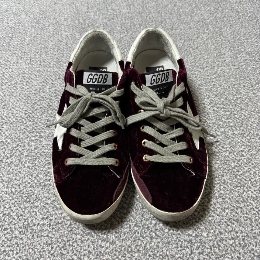 [BUNJANG] Golden Goose Velvet Sneakers / 골든구스 벨벳 스니커즈 38 240-245