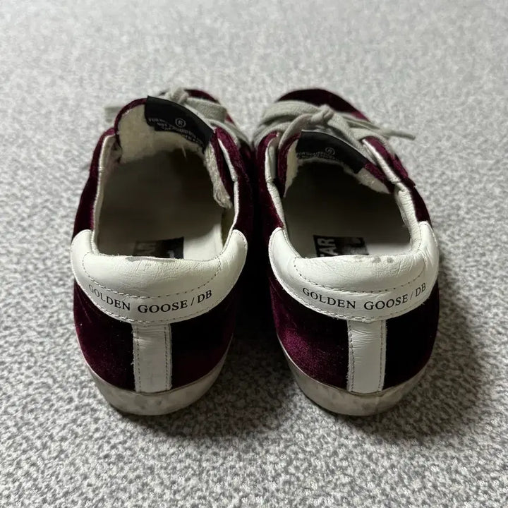[BUNJANG] Golden Goose Velvet Sneakers / 골든구스 벨벳 스니커즈 38 240-245