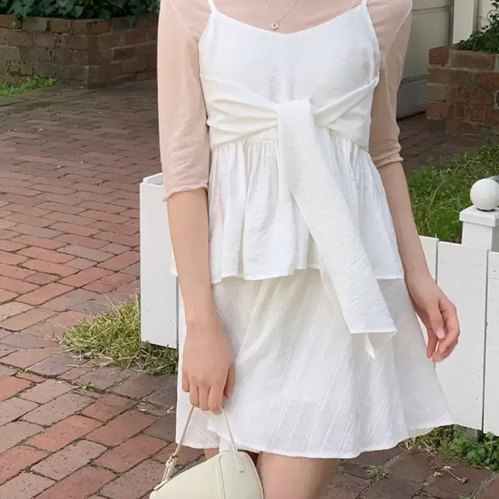 [BUNJANG] Ganesra Sena Sleeveless Top / 가내스라 세나 슬리브리스