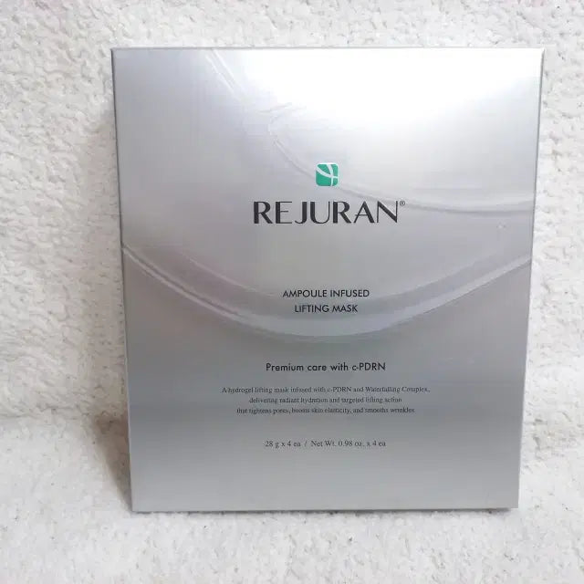 [BUNJANG] Rejuran Lifting Mask (4 Sheets) / 리쥬란 앰플 인퓨즈드 리프팅 마스크 4매