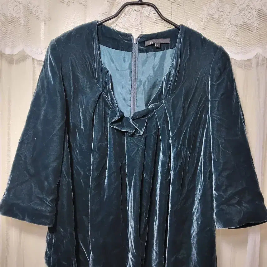 [BUNJANG] Kenneth Lynn Velvet Dress / Kenneth Lynn 고급스러운 벨벳 원피스