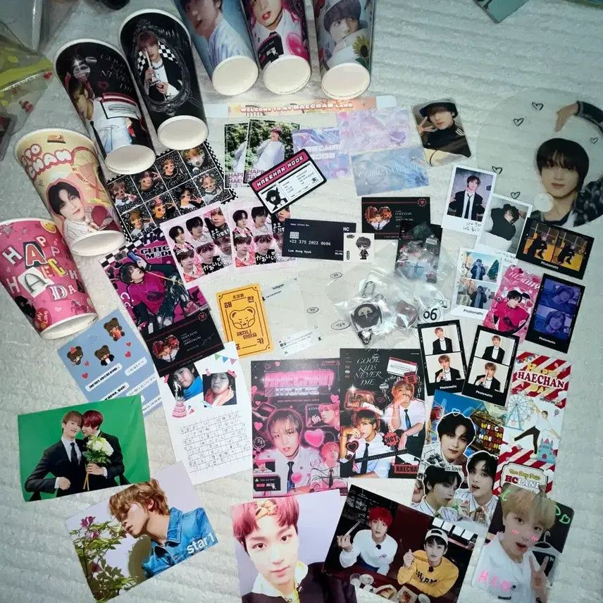 [BUNJANG] NCT Haechan Birthday Cafe Goods Set / 엔시티 해찬 생카 굿즈 세트