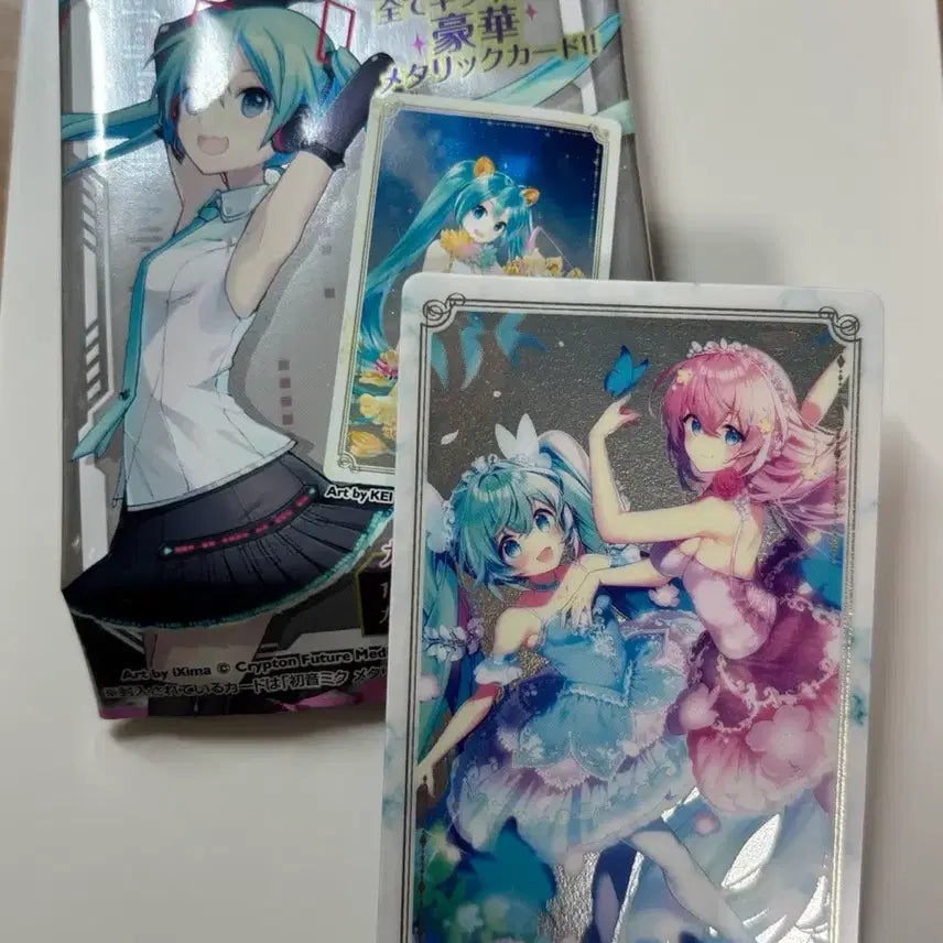 [BUNJANG] Vocaloid Hatsune Miku Megurine Luka Card / 보카로 프세카 하츠네 미쿠 메구리네 유카 카드
