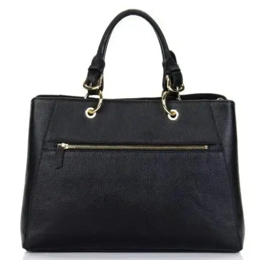 [BUNJANG] Samantha Thavasa Caldwell Square Leather Cross Tote Bag / 사만사타바사 콜드웰 스퀘어 투웨이 가죽 크로스 토트백