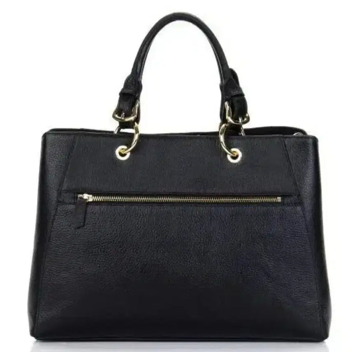 [BUNJANG] Samantha Thavasa Caldwell Square Leather Cross Tote Bag / 사만사타바사 콜드웰 스퀘어 투웨이 가죽 크로스 토트백