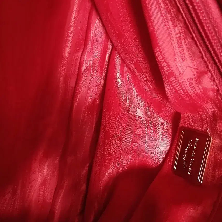 [BUNJANG] Samantha Thavasa Caldwell Square Leather Cross Tote Bag / 사만사타바사 콜드웰 스퀘어 투웨이 가죽 크로스 토트백