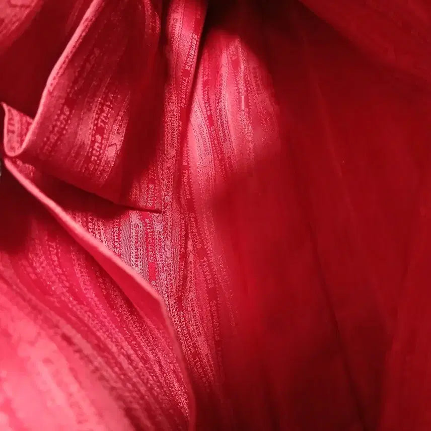 [BUNJANG] Samantha Thavasa Caldwell Square Leather Cross Tote Bag / 사만사타바사 콜드웰 스퀘어 투웨이 가죽 크로스 토트백