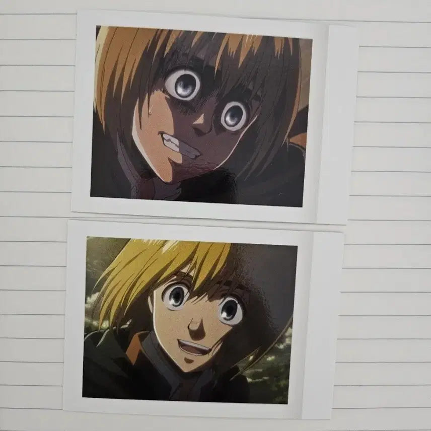 [BUNJANG] Attack on Titan Armin Photocard Bundle Set / 진격의 거인 아르민 포토카드 (일괄)