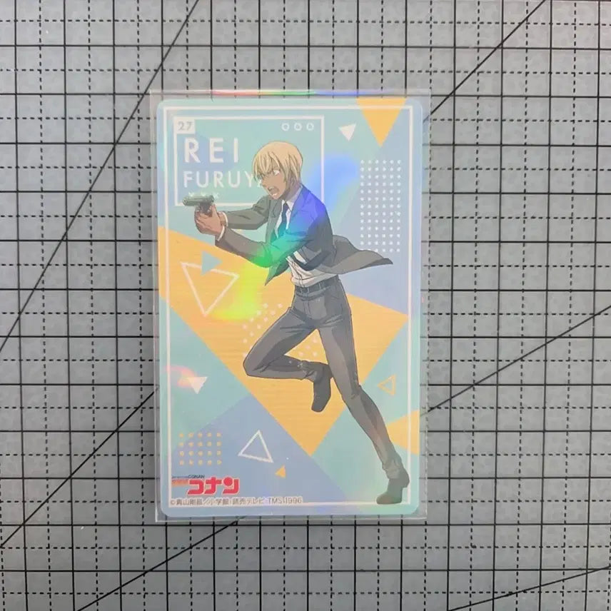 [BUNJANG] Detective Conan Hologram Metallic Card Rei Furuya / 명탐정코난 홀로그램 메탈릭카드 후루야 레이 아무로 토오루 버번
