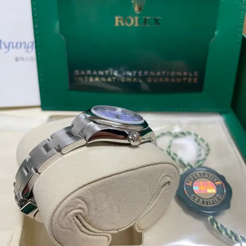 [BUNJANG] Rolex 276200 Lavender Dial Watch / 새상품 선물용 롤렉스 276200 라벤더판 판매합니다~~