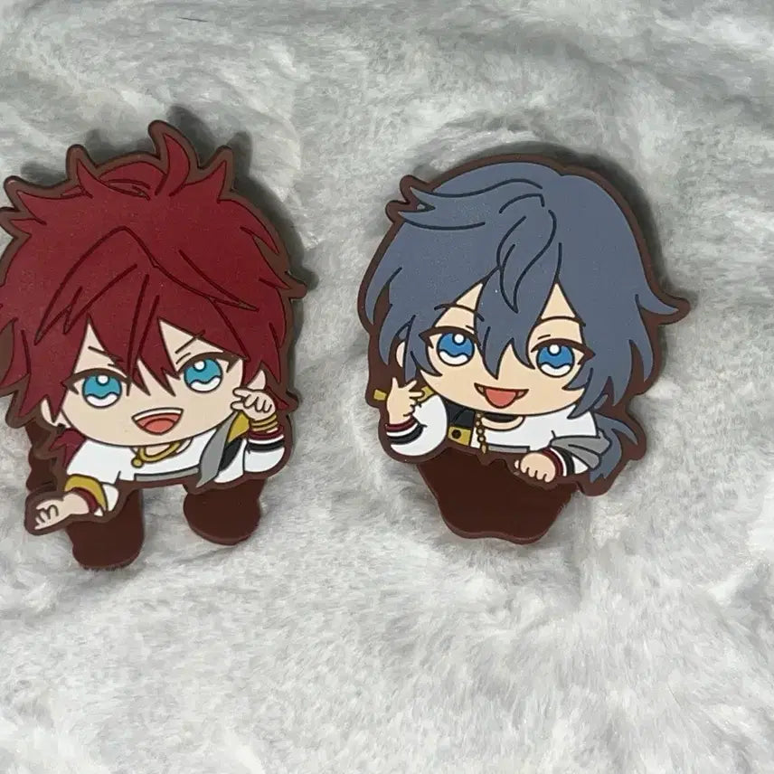 [BUNJANG] Ensemble Stars Rinne Amagi & Niki Shiina Rubber Clip Bundle Set / 앙스타 아마기 린네 시이나 니키 러버클립 일괄