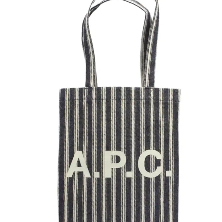 [BUNJANG] A.P.C. Tote Bag - Navy Stripe / A.P.C. 루 토트백 네이비 스트라이프