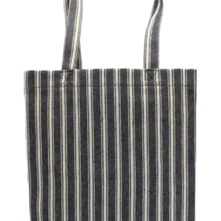 [BUNJANG] A.P.C. Tote Bag - Navy Stripe / A.P.C. 루 토트백 네이비 스트라이프