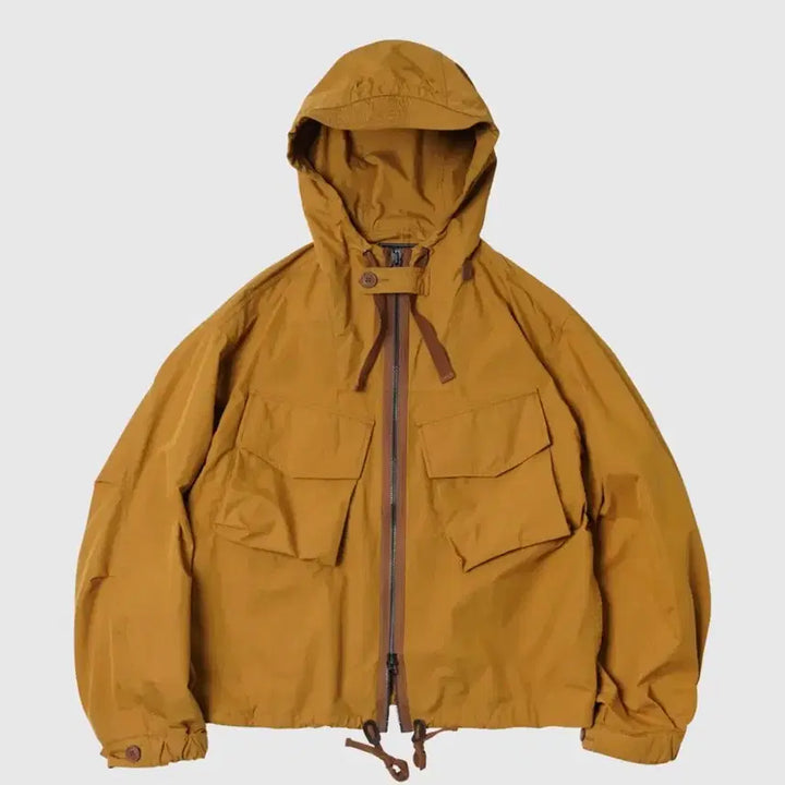 [BUNJANG] Prism Works Mustard Paka Jacket / 프리즘 웍스 스모크 후디드 파카 자켓 머스타드