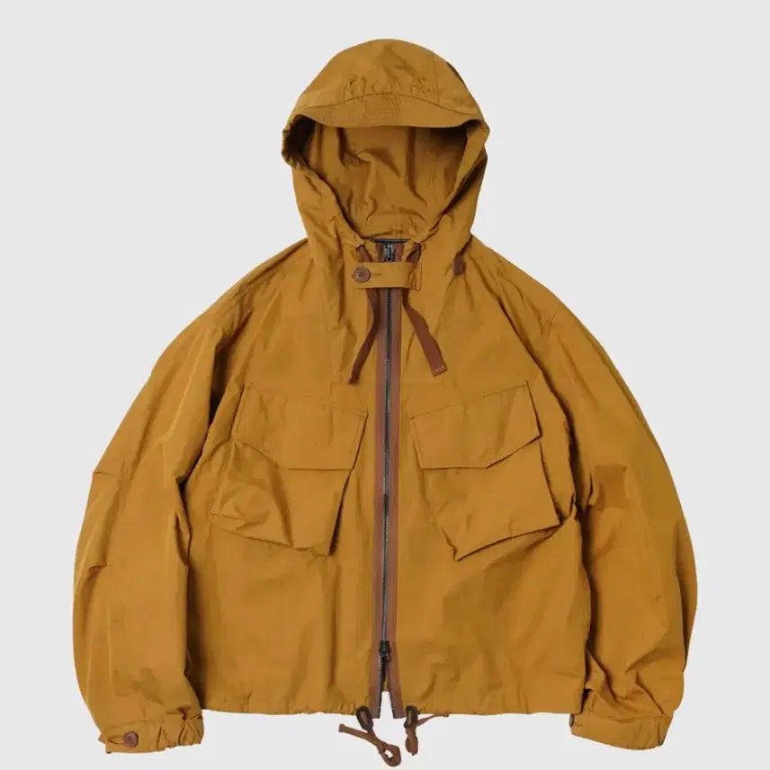 [BUNJANG] Prism Works Mustard Paka Jacket / 프리즘 웍스 스모크 후디드 파카 자켓 머스타드