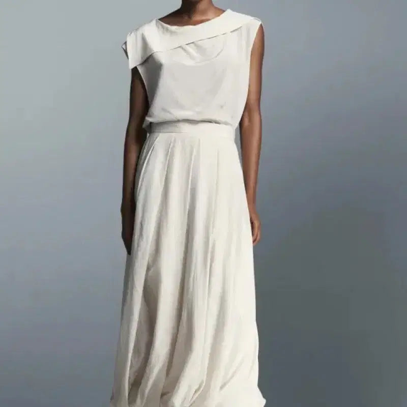 [BUNJANG] ZARA Balloon Skirt Ivory M / M) 자라 zw 벌룬 스커트 새상품