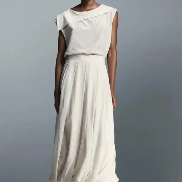 [BUNJANG] ZARA Balloon Skirt Ivory M / M) 자라 zw 벌룬 스커트 새상품