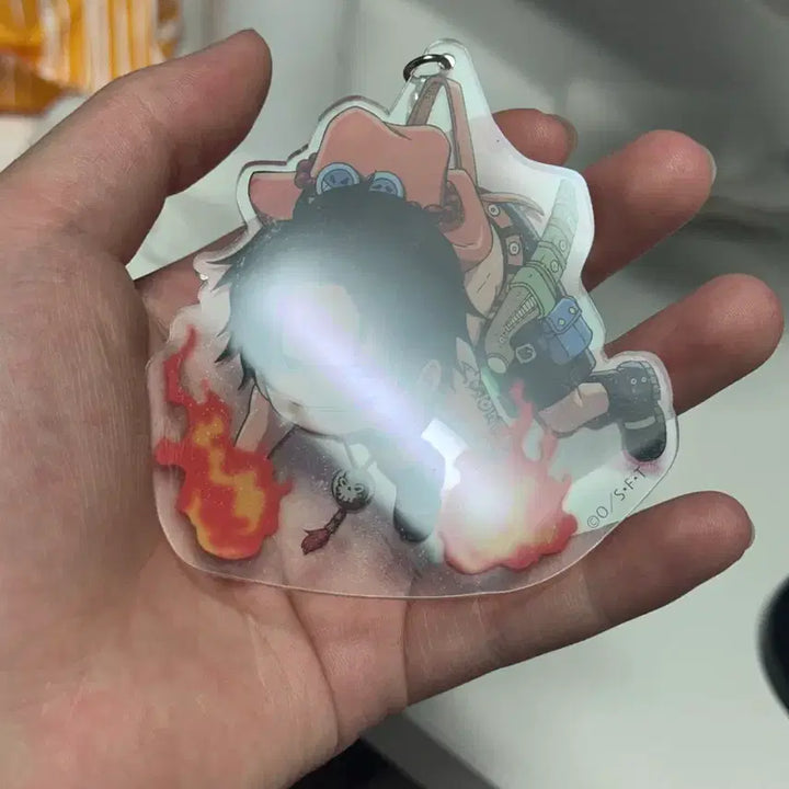 [BUNJANG] One Piece Ace Dangle Keyring Bundle Set / 원피스 에이스 데롱데롱 키링 일괄