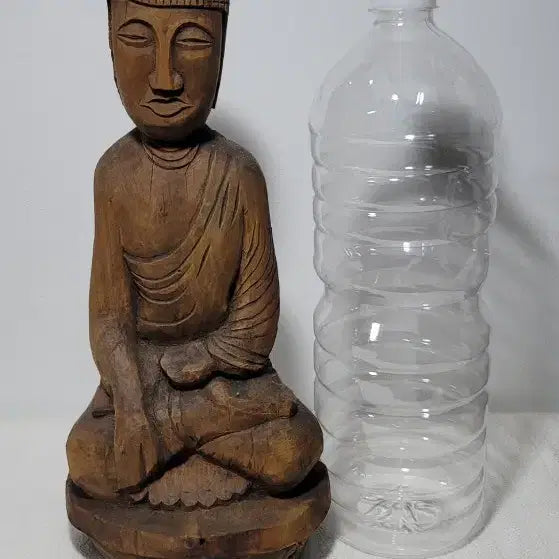 [BUNJANG] Wooden Buddha Statue / 오래된 목불(민불상)
