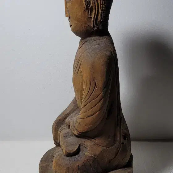 [BUNJANG] Wooden Buddha Statue / 오래된 목불(민불상)