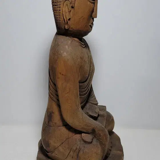 [BUNJANG] Wooden Buddha Statue / 오래된 목불(민불상)