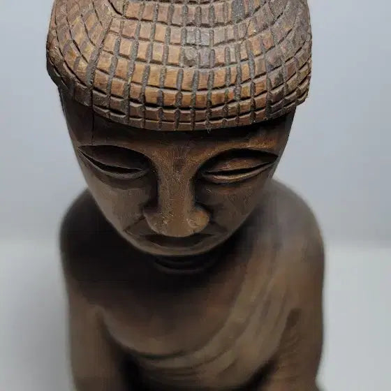 [BUNJANG] Wooden Buddha Statue / 오래된 목불(민불상)