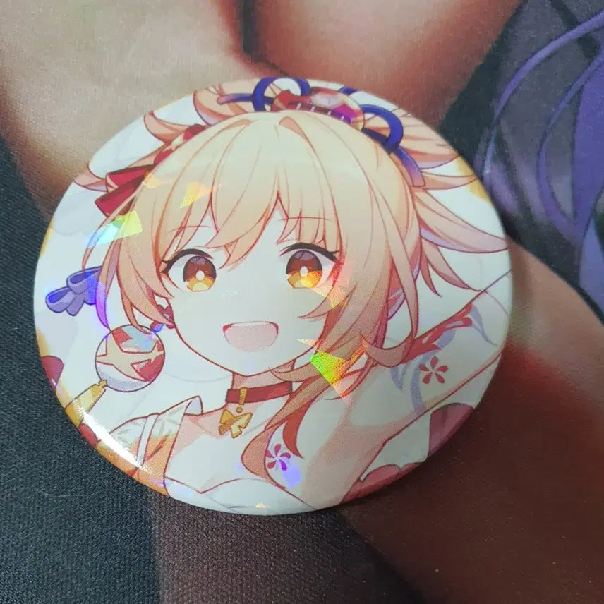 [BUNJANG] Genshin Impact Yoimiya Can Badge / 원신 요이미야 캐릭터 캔뱃지