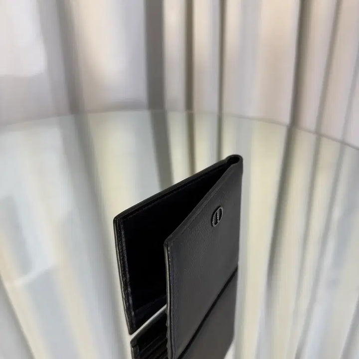 [BUNJANG] Dior CD Logo Silver Bi-fold Wallet / 디올 CD로고 은장 반지갑