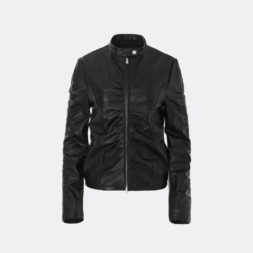 [BUNJANG] NCT Leather Jacket / 나체 셔링 레더 가죽자켓