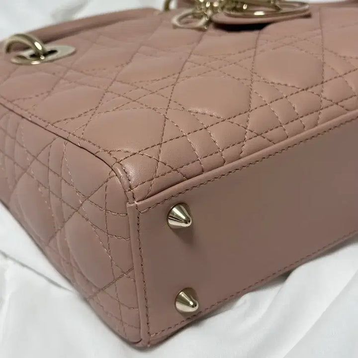 [BUNJANG] Dior Lady Dior Pink Small Bag + Strap / 디올 레이디백 핑크 스몰 + 스트랩