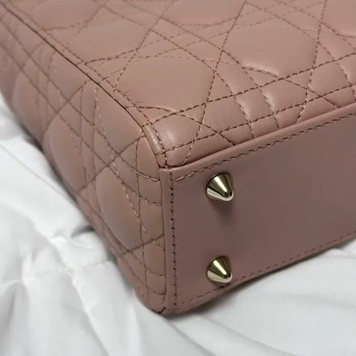 [BUNJANG] Dior Lady Dior Pink Small Bag + Strap / 디올 레이디백 핑크 스몰 + 스트랩