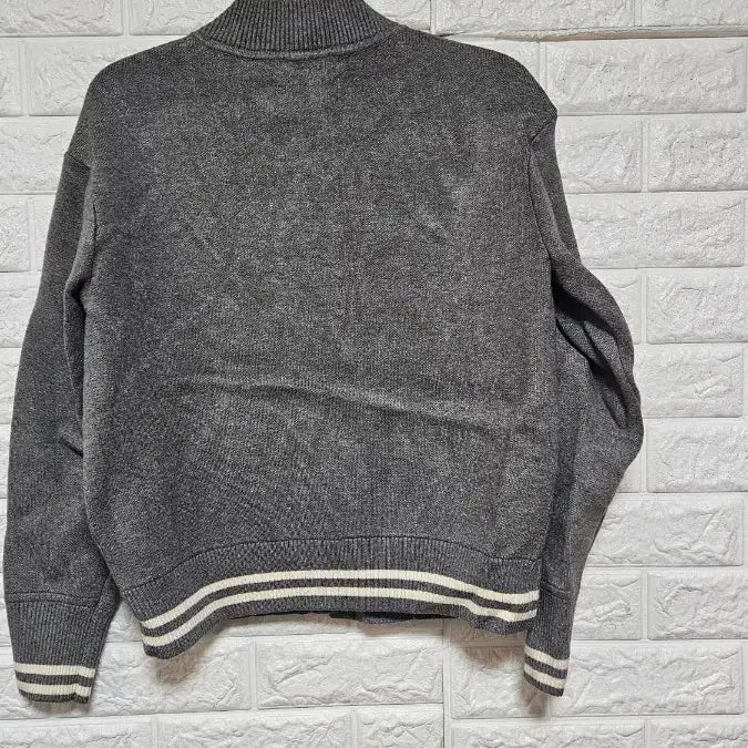 [BUNJANG] M12 Gray Knit Cardigan Jacket / M12 회색 니트 가디건 자켓s