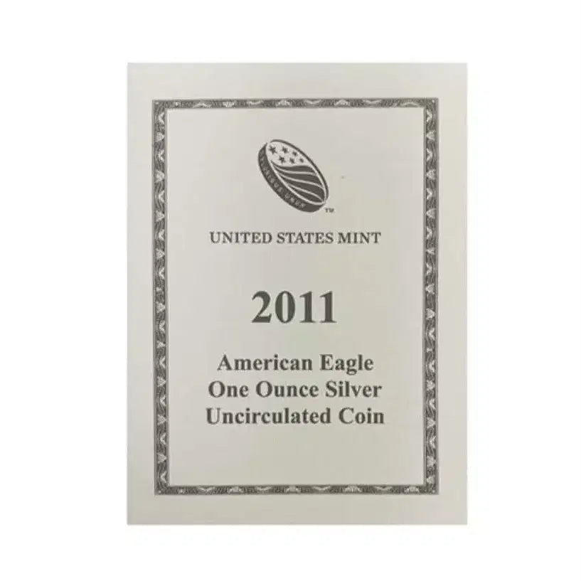 [BUNJANG] American Eagle 1oz Silver Coin / 2011 American Eagle 실버 코인 1oz