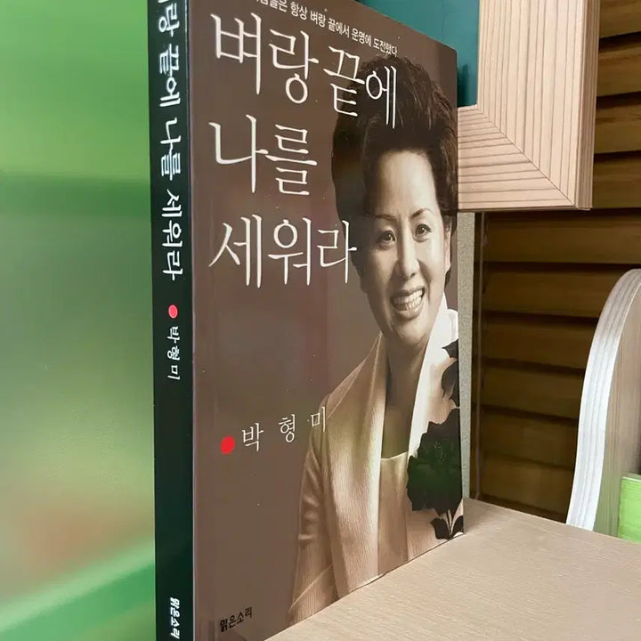 [BUNJANG] Park Hyung Mi - Book / 벼랑끝에 나를 세워라 - 박형미