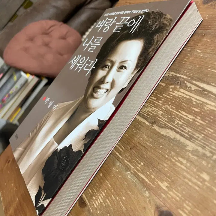 [BUNJANG] Park Hyung Mi - Book / 벼랑끝에 나를 세워라 - 박형미