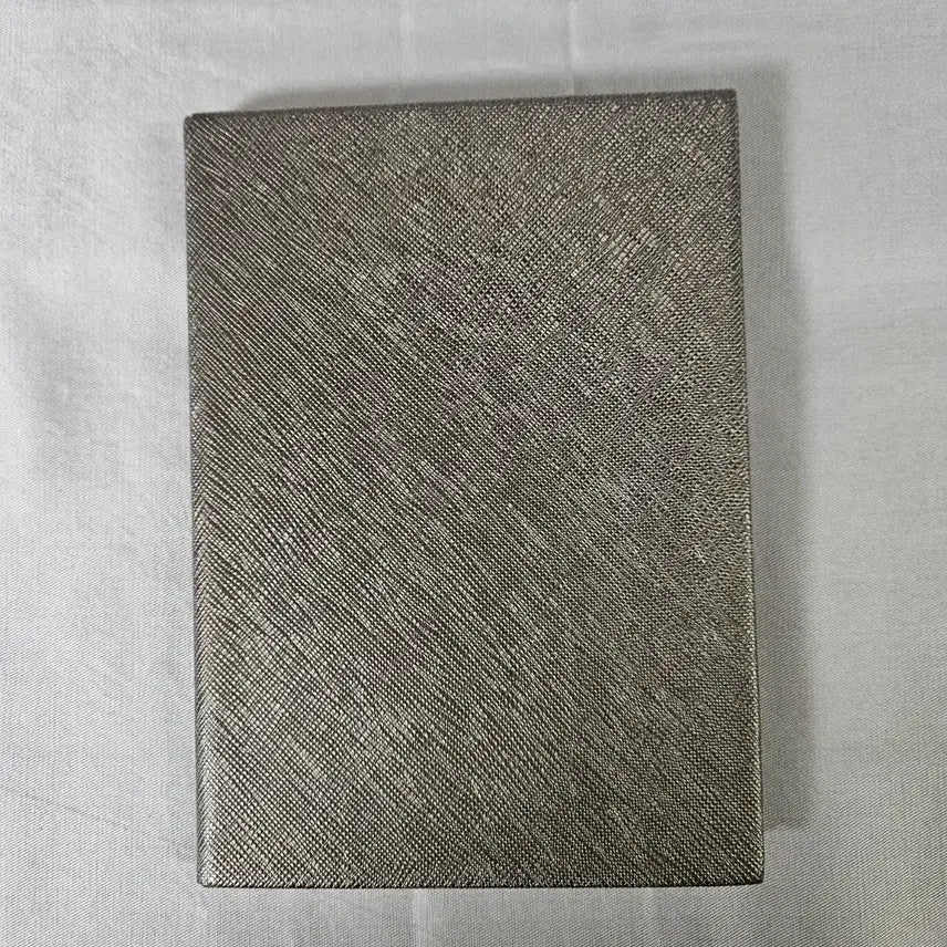 [BUNJANG] Saffiano Notebook / 사피아노 재질 심플 수첩