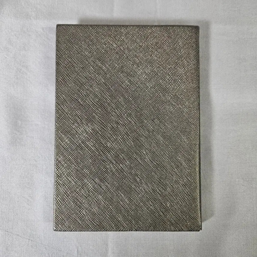 [BUNJANG] Saffiano Notebook / 사피아노 재질 심플 수첩