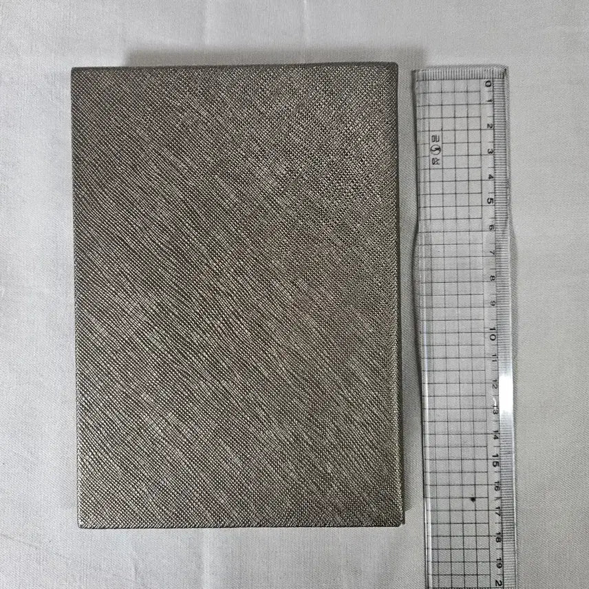 [BUNJANG] Saffiano Notebook / 사피아노 재질 심플 수첩