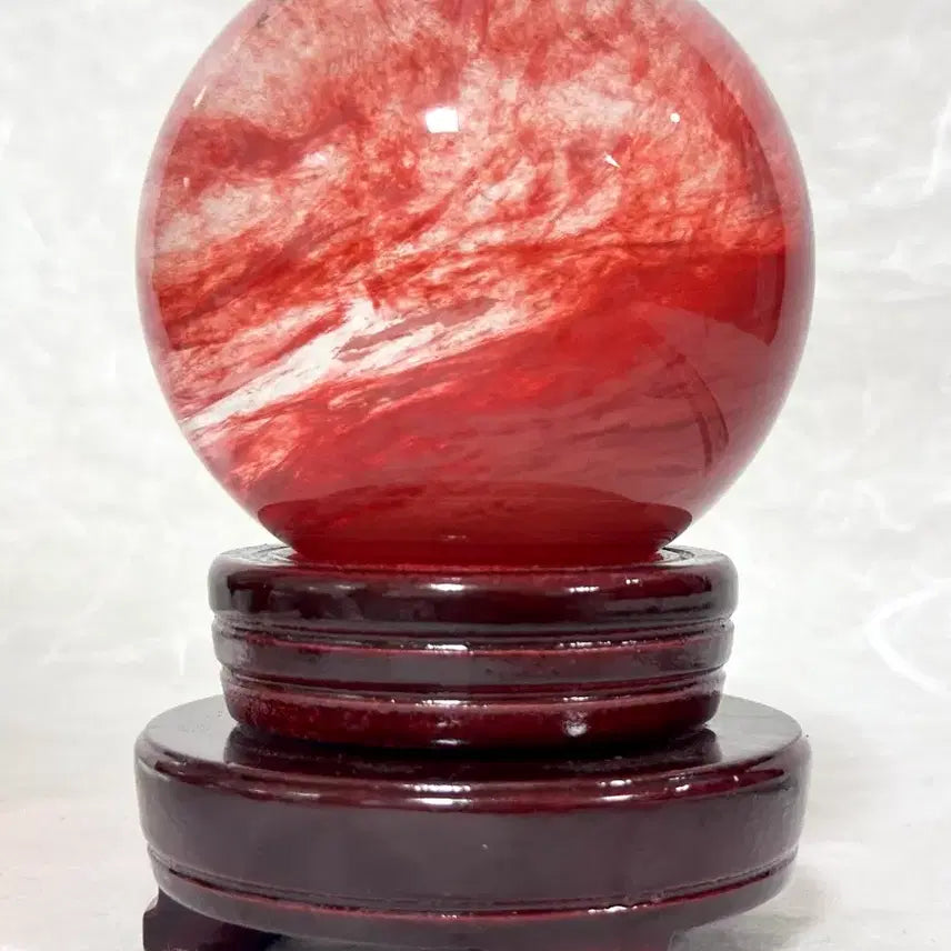 [BUNJANG] Red Crystal Ball / 붉은 수정구 (+받침)