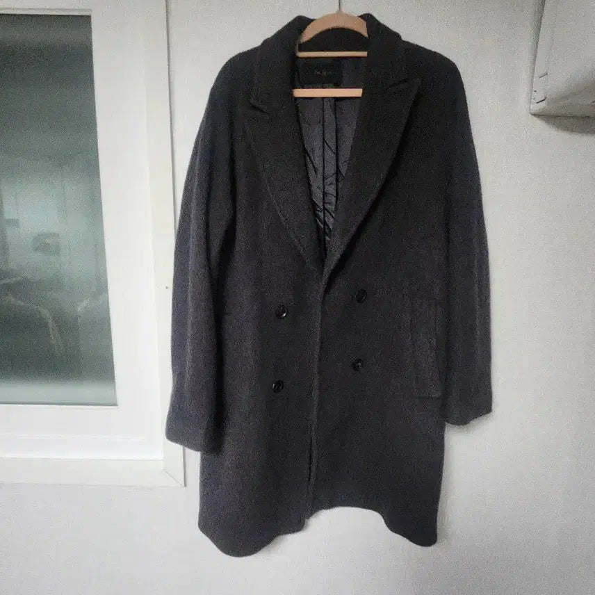 [BUNJANG] The Izzat Wool Double Coat / 더 아이잗 모직 더블 코트