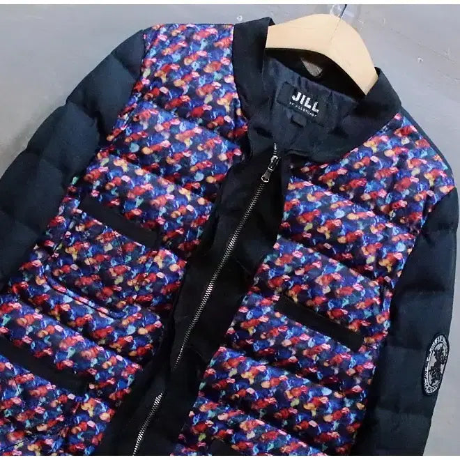 [BUNJANG] Jill by Jill Stuart Duck Down Ruffle Padded Blouson Jacket (Women's M) / 질바이질스튜어트 덕다운 러플 패딩 블루종 점퍼 (여성M)