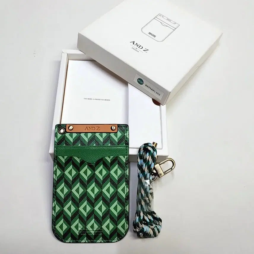 [BUNJANG] Ziozia Card Holder Necklace New / 지오지아 카드지갑 목걸이형 새제품 국산