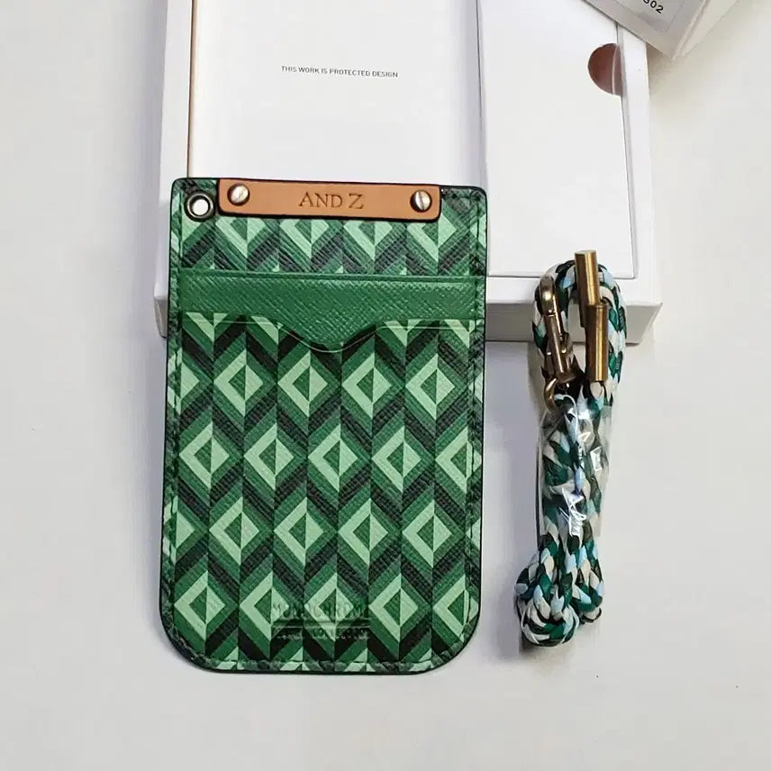 [BUNJANG] Ziozia Card Holder Necklace New / 지오지아 카드지갑 목걸이형 새제품 국산