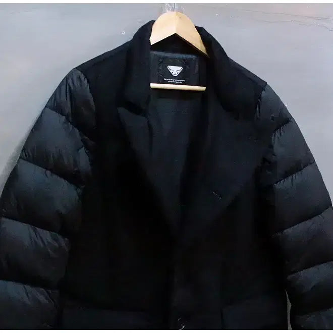 [BUNJANG] Dynafit Women's Duck Down Padded Coat (Size L) / 다이나핏 모직 배색 덕다운 패딩 코트 (여성L/95)