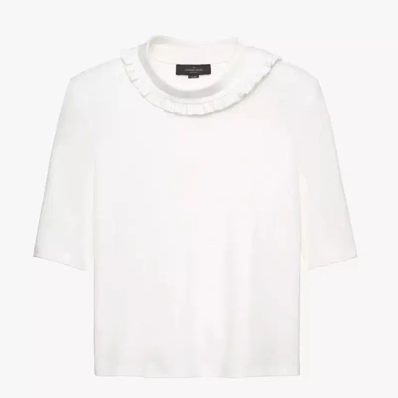 [BUNJANG] Zara Stefano Pilati Ruffle Pad T-Shirt / M) 자라x스테파노필라티 러플패드티셔츠 새상품